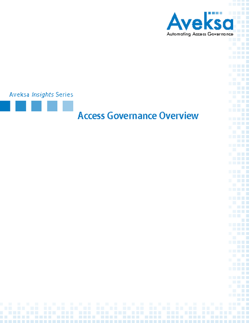 Access Governance: Challenges and Solutions