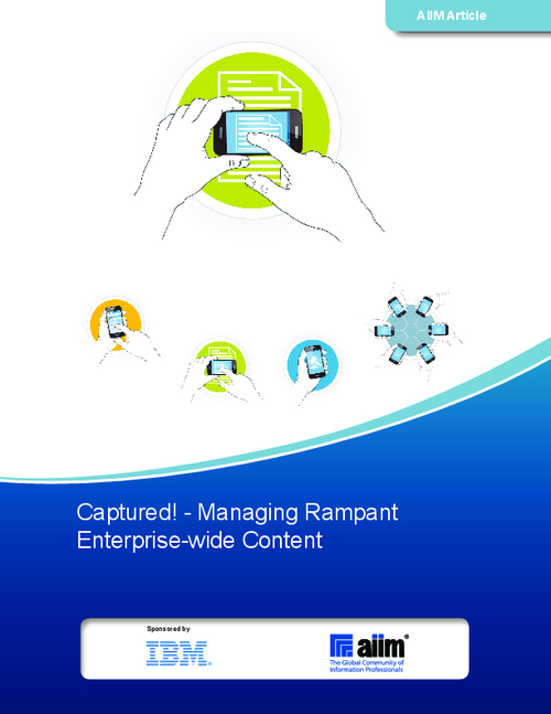 Captured! Managing Rampant Enterprise-wide Content