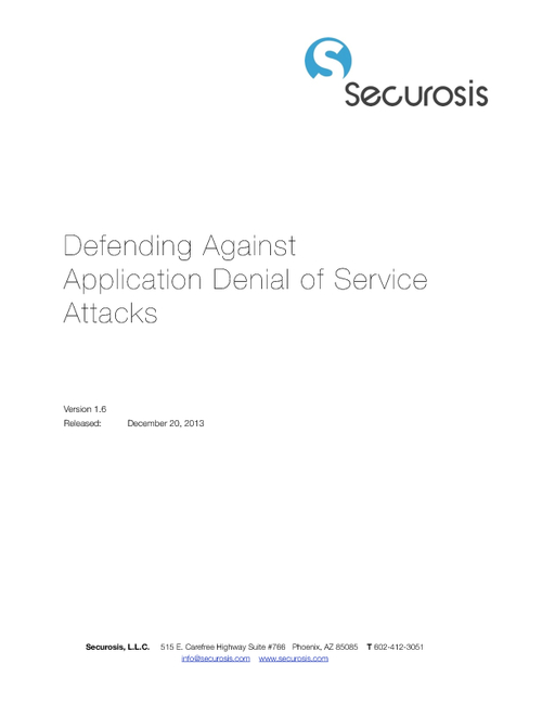 Denial Of Service Attacks Pdf Files