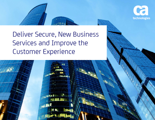Deliver Secure New Business Services and Improve the Customer Experience