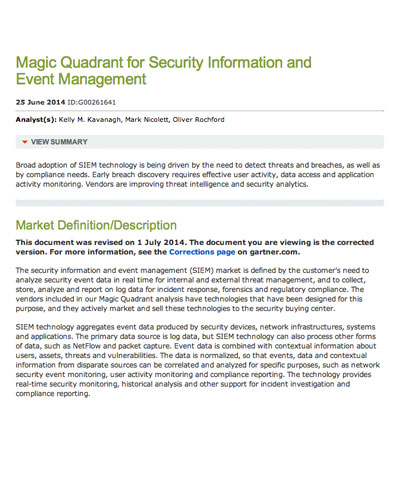 38+ Gartner Event Management Magic Quadrant, Exabeam is proud to be