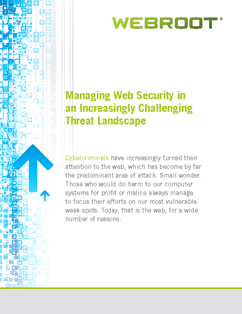 Managing Web Security in an Increasingly Challenging Threat Landscape