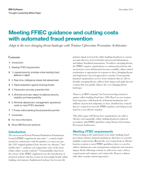 Page 2 Ffiec Authentication Guidance On Information Risk Management Ffiec Authentication Guidance Risk Assessment Template