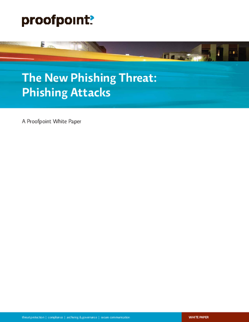 The New Phishing Threat: Phishing Attacks