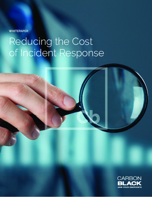 Reducing the Cost of Incident Response