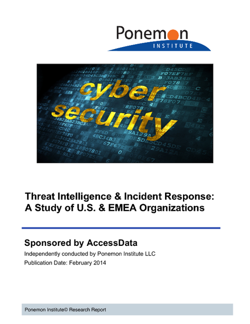 Threat Intelligence and Incident Response: A Study of U.S. and EMEA Organizations